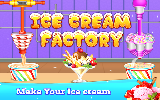 Ice Cream Maker Factory Game - Gameplay image of android game
