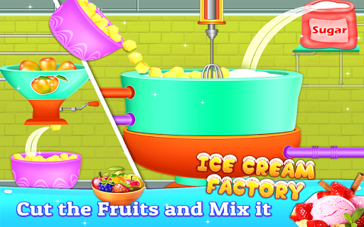 Ice Cream Maker Factory Game - عکس بازی موبایلی اندروید