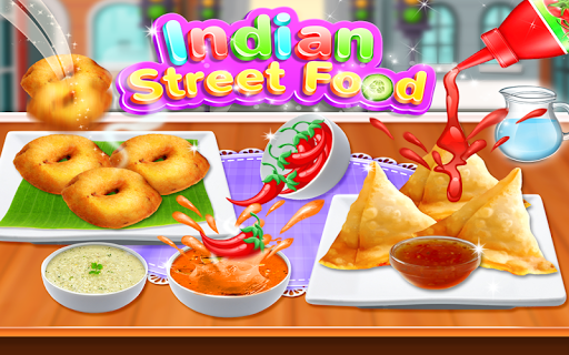 Indian Street Food Cooking - Gameplay image of android game