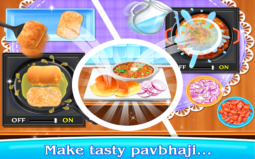 Indian Street Food Cooking - Gameplay image of android game