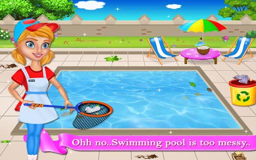 Kids Hotel Room Cleaning game - Gameplay image of android game