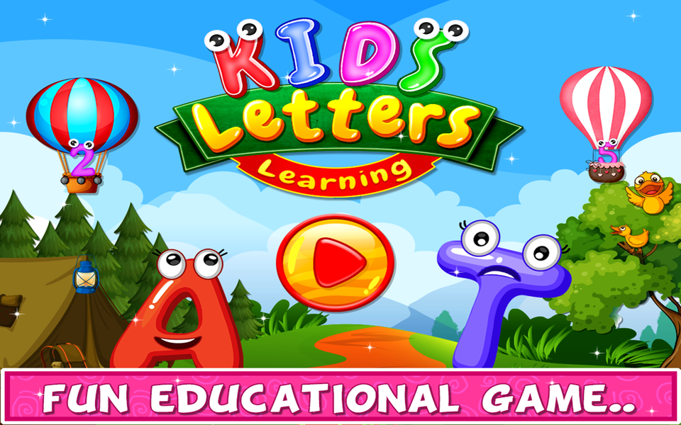 Kids Letters Learning Game - عکس بازی موبایلی اندروید