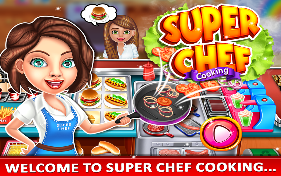 Super Chef Fever Cooking Games - Gameplay image of android game