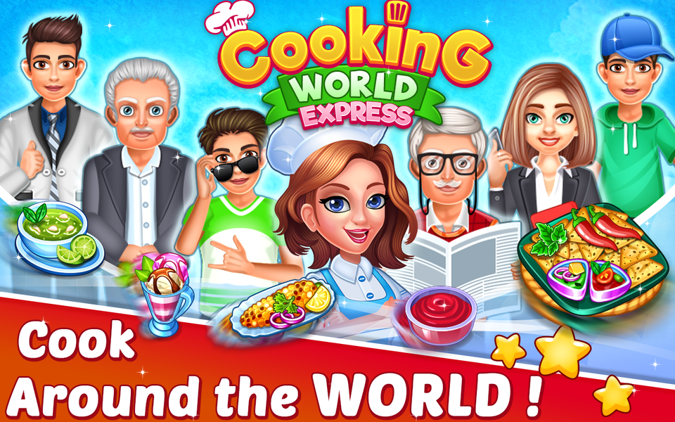 Cooking World Express Chef - Gameplay image of android game