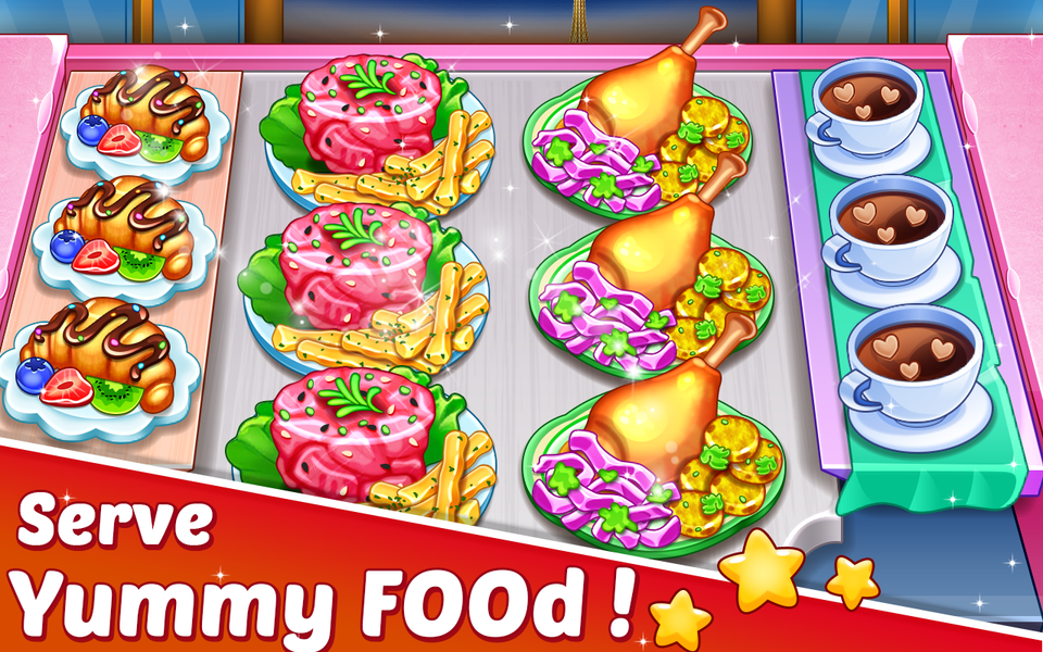 Cooking World Express Chef - Gameplay image of android game