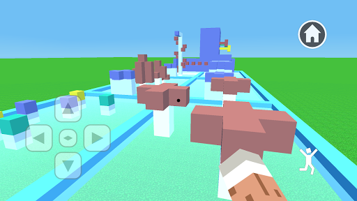 Mcraft : Block Parkour Game 3D - Gameplay image of android game