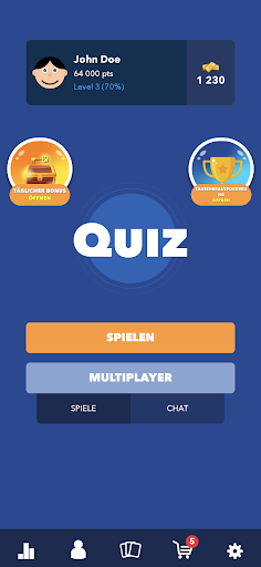 Super Quiz - Wissens Deutsch - Gameplay image of android game