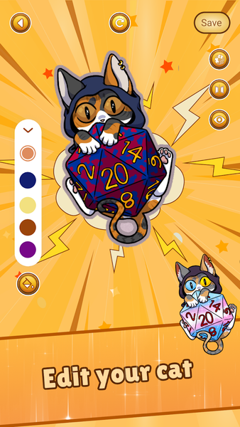 Emoji Cat Maker: Cat Stickers - عکس برنامه موبایلی اندروید