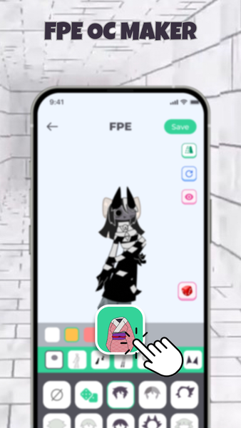 FPE OC Maker: FPE Stickers - Image screenshot of android app