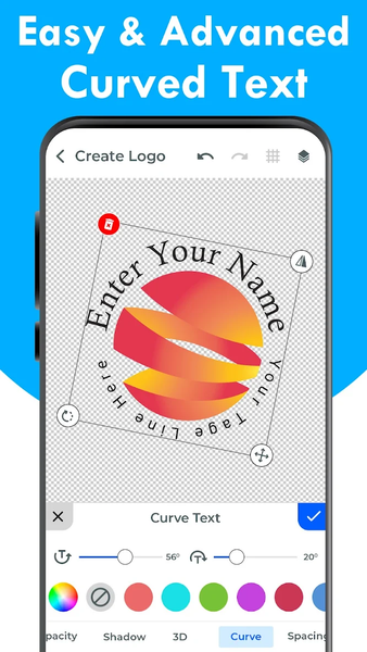 Logo Maker and Logo Creator - Image screenshot of android app