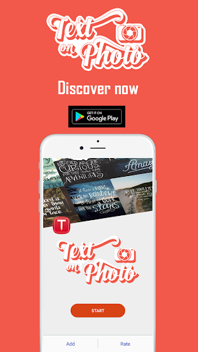 Create Quote - Write text on photo - عکس برنامه موبایلی اندروید