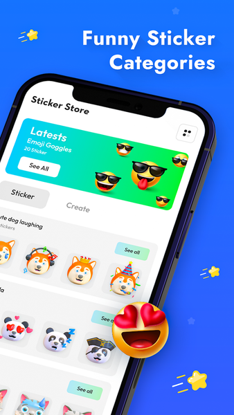 برنامه Sticker Maker - دانلود | بازار