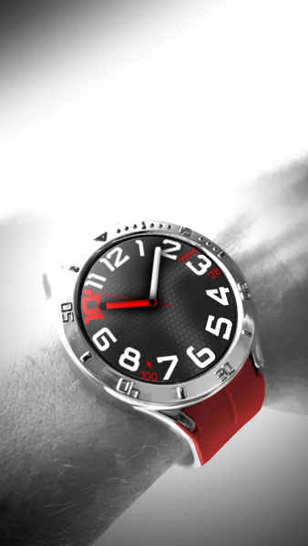 Analog watch face CRC046 - Image screenshot of android app