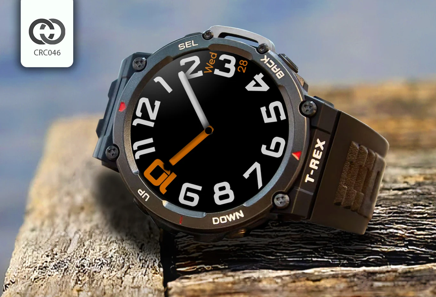 Analog watch face CRC046 - Image screenshot of android app