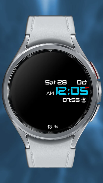 Digital Watch Face CRC080 - Image screenshot of android app