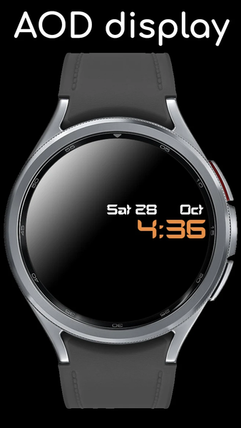 Digital Watch Face CRC080 - Image screenshot of android app