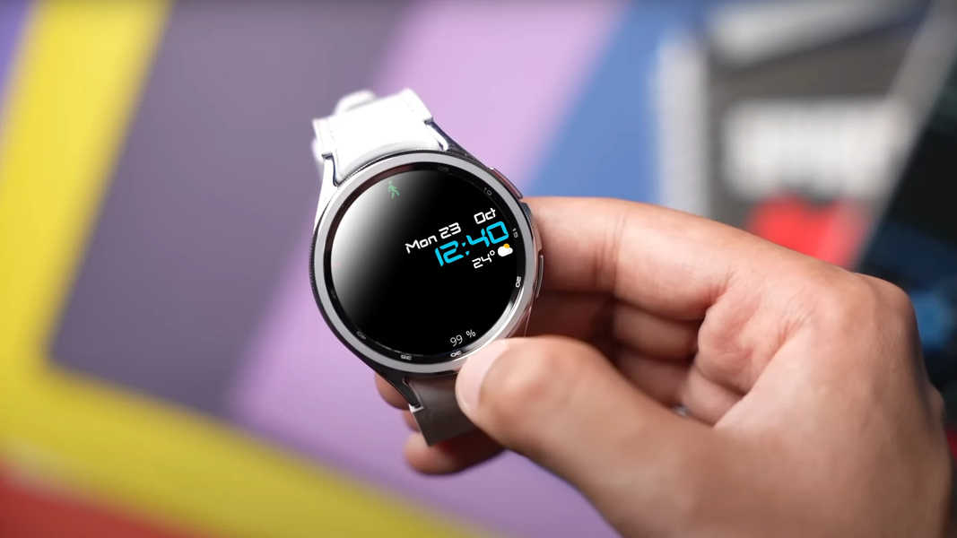 Digital Watch Face CRC080 - Image screenshot of android app