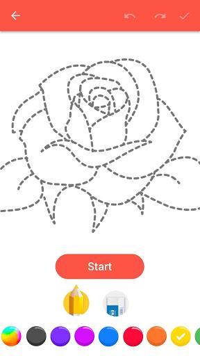 How To Draw Flowers - Image screenshot of android app