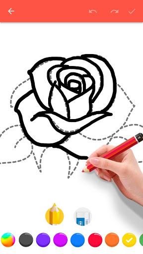 How To Draw Flowers - عکس برنامه موبایلی اندروید