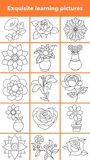 How To Draw Flowers - عکس برنامه موبایلی اندروید