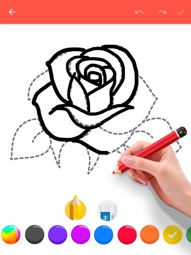 How To Draw Flowers - عکس برنامه موبایلی اندروید