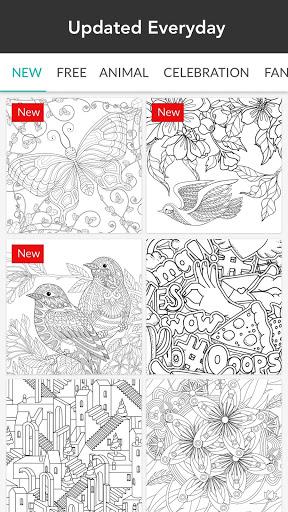 Colorfit: Drawing & Coloring - Image screenshot of android app