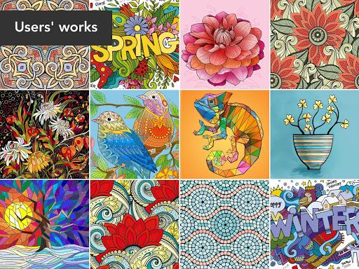 Colorfit: Drawing & Coloring - عکس برنامه موبایلی اندروید