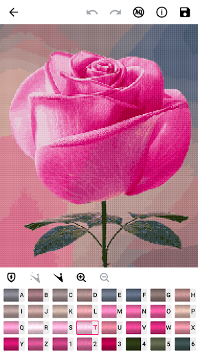 Cross Stitch Joy - Gameplay image of android game