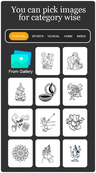 Drawing Sketch And Trace - عکس برنامه موبایلی اندروید