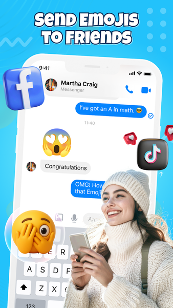 Merge Emoji - Crazy Mix - عکس برنامه موبایلی اندروید
