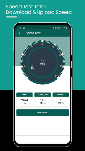 Internet Speed Meter Live - Image screenshot of android app