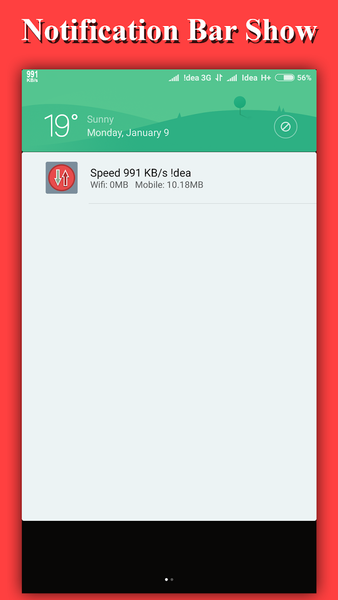 Internet Speed Meter Real - Image screenshot of android app