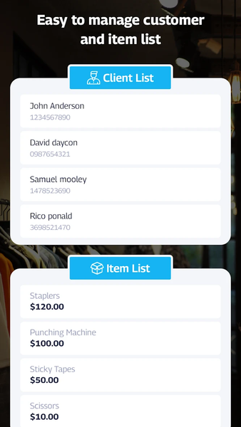 Quick Invoice Maker - Estimate - Image screenshot of android app