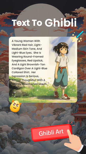Studio Ghibli: AI Art Creator - عکس برنامه موبایلی اندروید