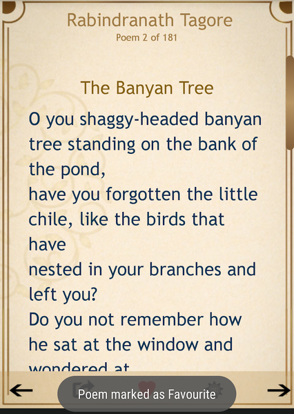 English Poems/Poetry - Image screenshot of android app