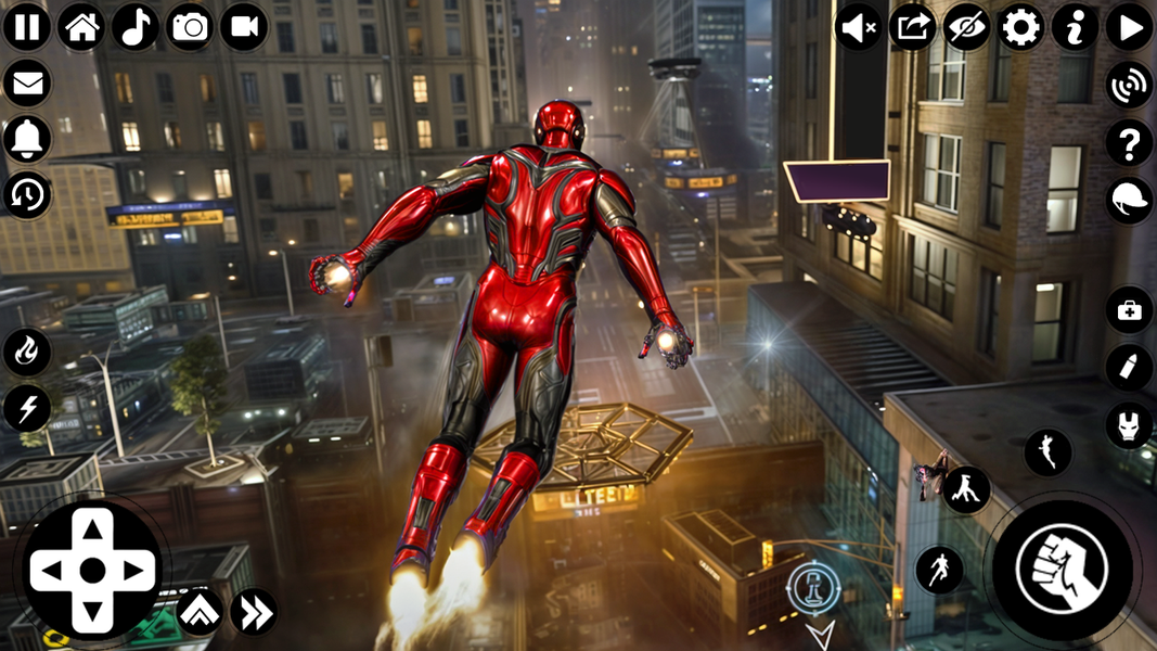 Iron Hero: Superhero Boy Fight - Gameplay image of android game