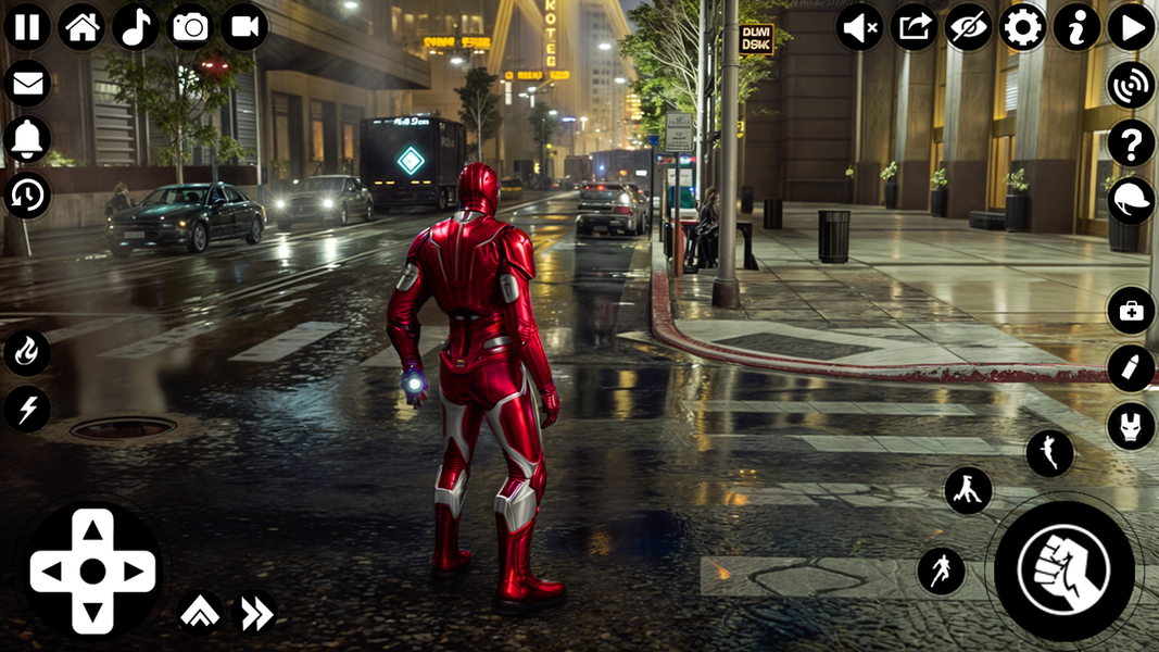 Iron Hero: Superhero Boy Fight - Gameplay image of android game