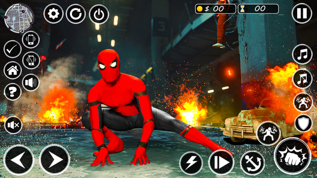 Spider Superhero Fighting Game - عکس بازی موبایلی اندروید