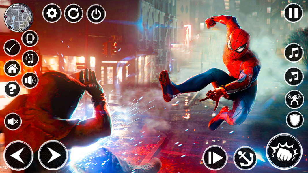 Spider Superhero Fighting Game - Gameplay image of android game