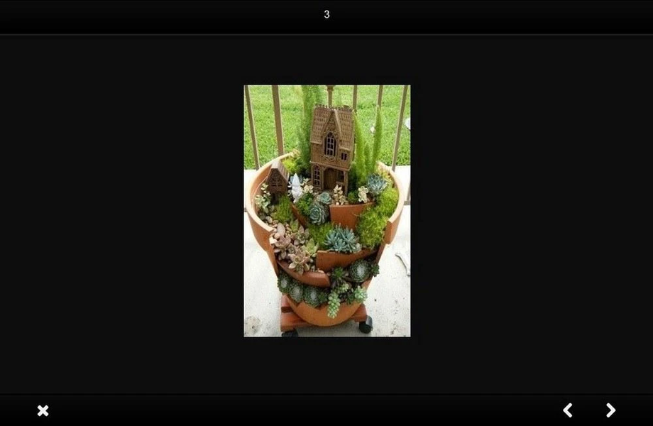 creative flower pots from used - عکس برنامه موبایلی اندروید