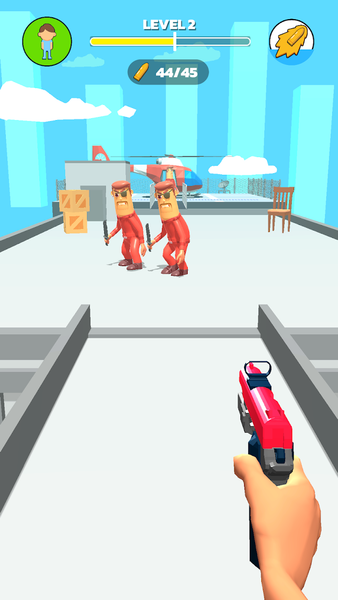 Airjab Shoot 3D - Gameplay image of android game