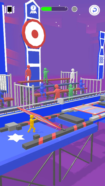 American Ninja Run 3D - Gameplay image of android game