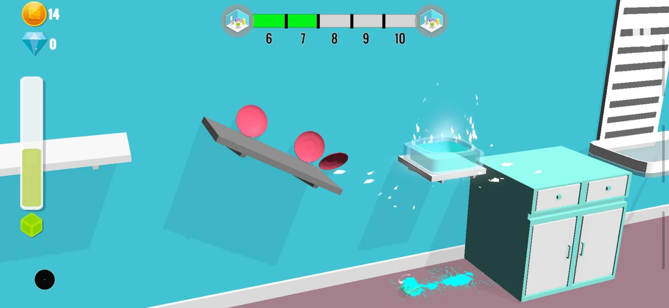 Jelly in Jar 3D - Tap & Jump S - Gameplay image of android game