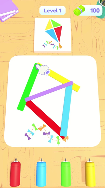 Tape Art 3D - Gameplay image of android game