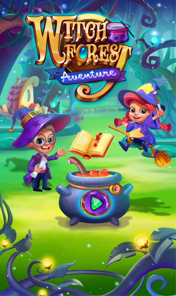Witch Forest Magic Adventure - Gameplay image of android game