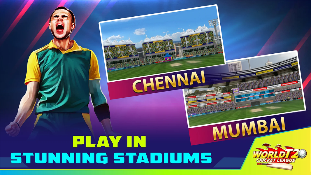 World T20 Cricket League - Gameplay image of android game
