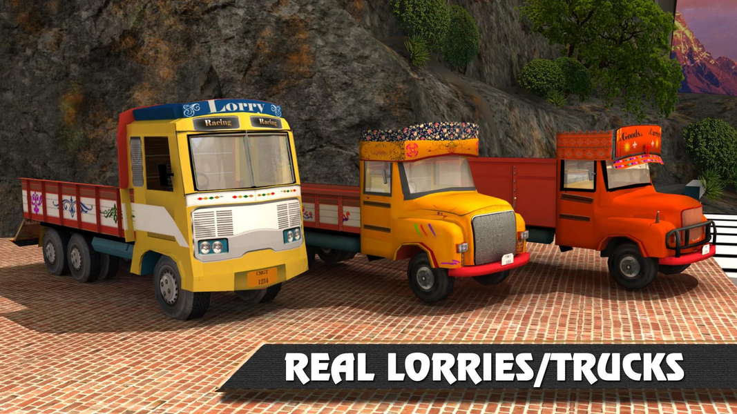 Lorry Truck Hill Transporter - عکس بازی موبایلی اندروید