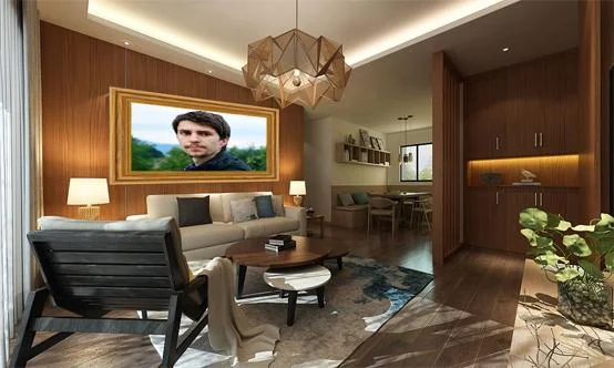 Living Room Photo Frame - Image screenshot of android app