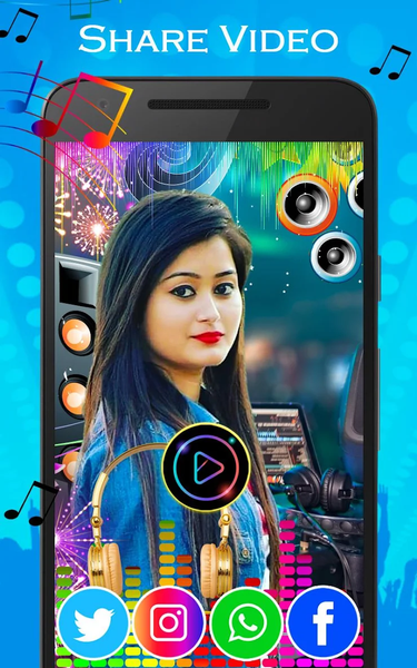 Dj Video Maker - Image screenshot of android app