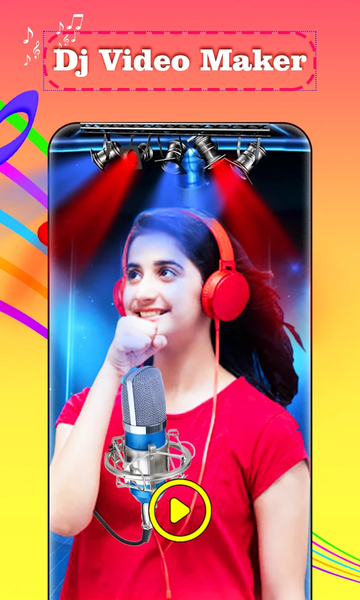Dj Video Maker - Image screenshot of android app